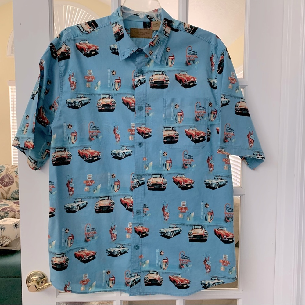 Clearwater Outfitters Vintage Car Shirt